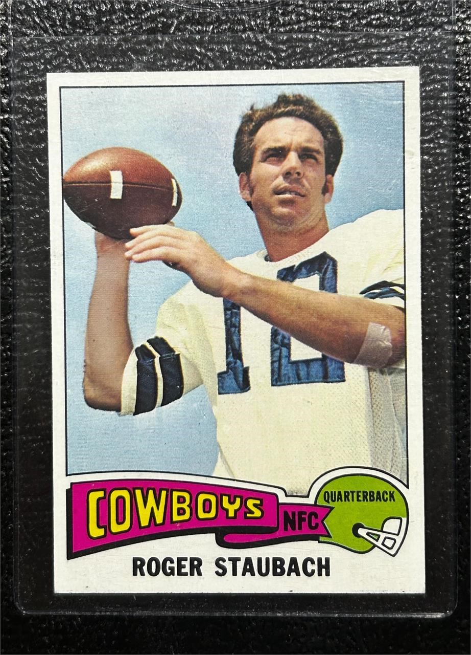 1979 Topps Roger Staubach Football Card High Grade