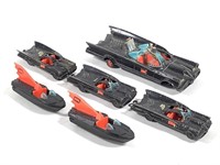 Corgi Toys & Husky Batmobiles & Batboat Toys