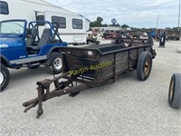 Pto driven manure spreader