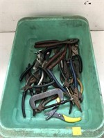Tub of Pliers, Clamps