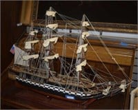 3' Intricately Detailed Model Ship