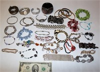 Jewelry - Bracelet Lot - Stones, Zebra