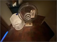 3 pcs-Small Fan Potty Chair Trash Can w/Paper