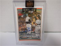 2006 TOPPS #455 DONTRELLE WILLIS SIGNED AUTO