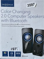 INSIGNIA COLOR CHANGING COMPUTER SPEAKERS