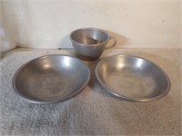 Metal Camp Dishes
