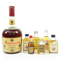 Courvoisier Cognac + 6* Mini Bottles