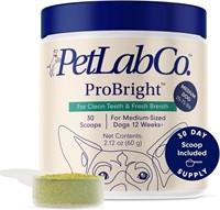 PetLab Co. ProBright Dental Powder - Dog Breath Fr