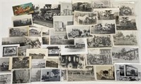 COLLECTION OF CIRCUS WAGON PHOTOGRAPHS