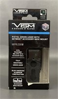 VISM Compact Pistol Green Laser W/Keymod