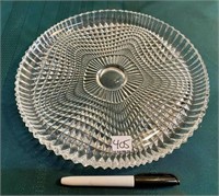 VINTAGE GLASS TRAY