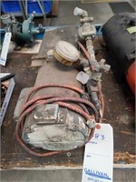 HYDRAULIC PUMP AND  MOTOR, UNKNOWN MAKE, 1/2HP,