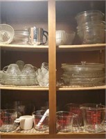 Pyrex collection, measuring cups, batter bowls,