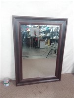 Miroir encadrement de bois 32"×45"