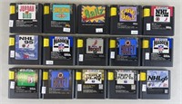 15pc Sega Genesis Videogames w/ Jordan Vs Bird