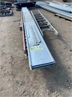 73 Linear Feet of Galvanized Metal Roofing