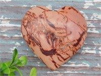 MOOKAITE HEART ROCK STONE LAPIDARY SPECIMEN