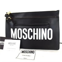 Moschino Clutch Bag Black