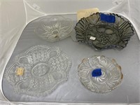 Glass Serving Plates