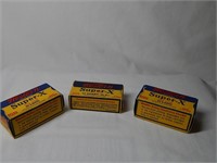 (3) Vintage Western Super-X 22 Ammo