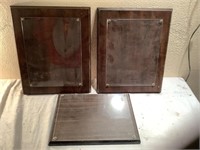 Award plaques