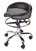 BIKER-STYLE ROLLER SEAT MAX 350LBS 21-28.5IN