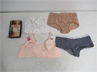 "As Is" Lot Of 5 Women's Bras/Underwear, Multi