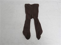 "As Is" Baby's Youth Footie Tights, Brown