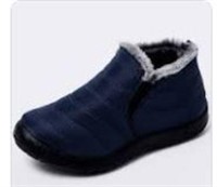 Warm Indoor Down Slippers Anti-skid Insulated