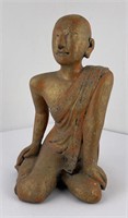 Antique Myanmar Burma Shariputra Monk Figure