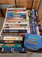 TRAY OF ASSORTED VHS