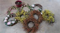 Spring, Summer & Fall Wreaths, Pine Cones