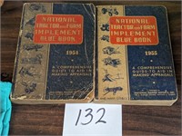 1950s National Tractor & Farm Implement Blue Books