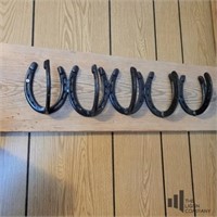 Horse Shoe Handmade Coat Rack