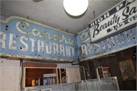 Canary Restaurant Sign
