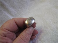 Vtg Chunky 925 Sterling Silver Ring Sz 7