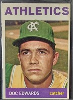 1964 Topps Doc Edwards #174 KC Athletics