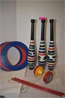 Juggling Clubs & Rings & Chinese Yo-Yo