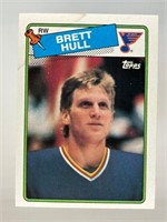 Brett Hull 1988-89 Topps Rookie RC #66 Sharp Condi