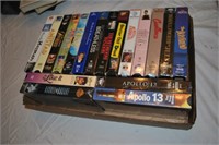 flat of vhs tapes