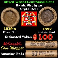 Small Cent Mixed Roll Orig Brandt McDonalds Wrappe