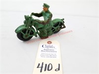 1930’s Hubley Cast Iron Patrol Cycle