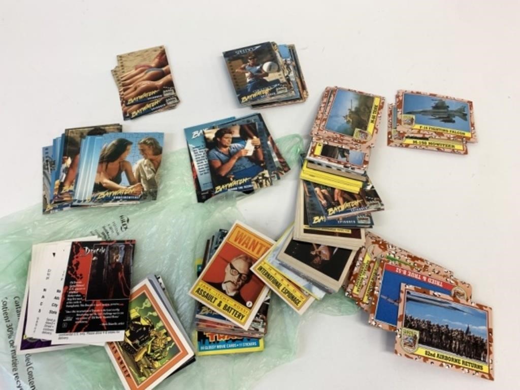 Baywatch Plus Other Trading Cards