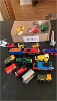 Thomas the train, and assorted accessories