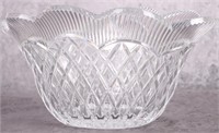 MARQUIS BY WATERFORD CRYSTAL BASKETWEAVE BOWL