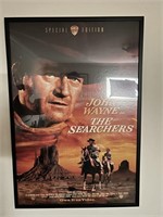 Framed John Wayne Movie Poster The Searchers