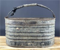 Very Early Tin Minnow Bucket