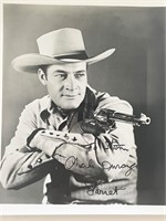 The Durango Kid Charles Starrett signed photo