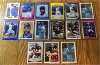(15) Bo Jackson Baseball Cards