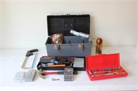 toolbox of hand tools